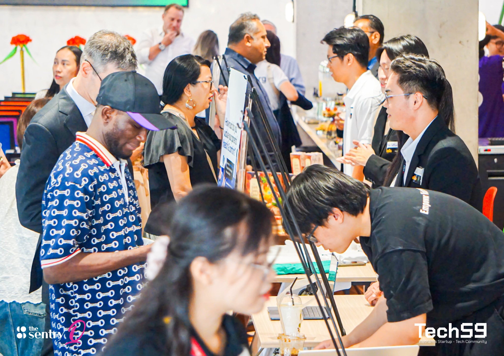 Business leaders at an investment event in Vietnam