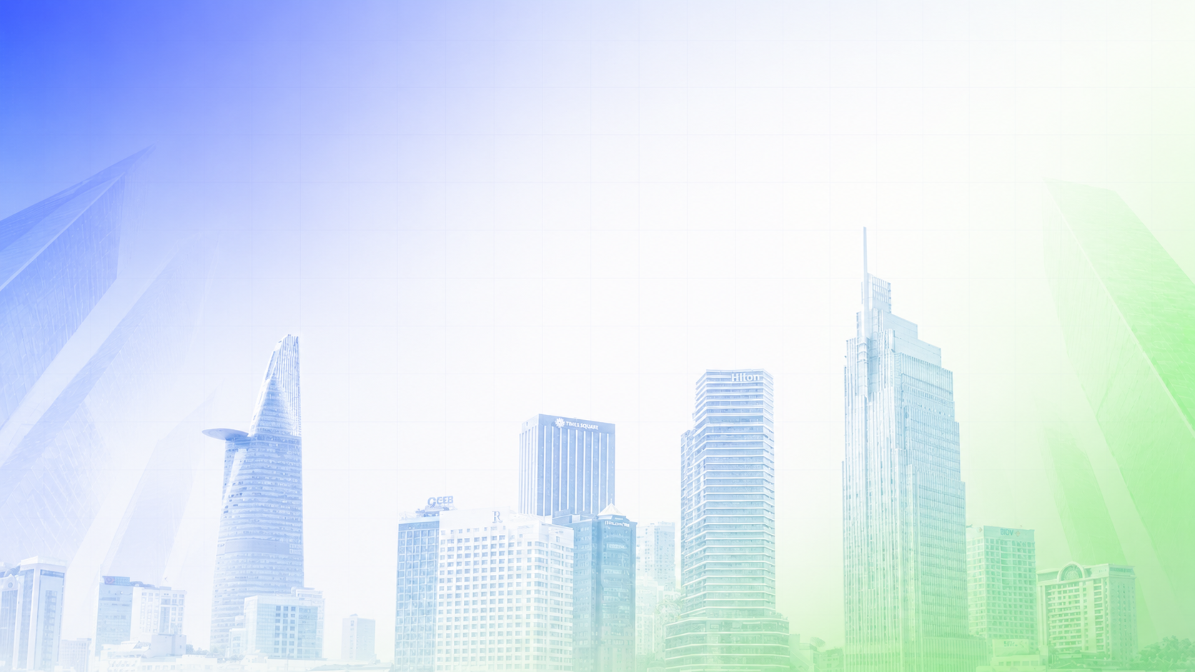 Modern city skyline across Southeast Asia