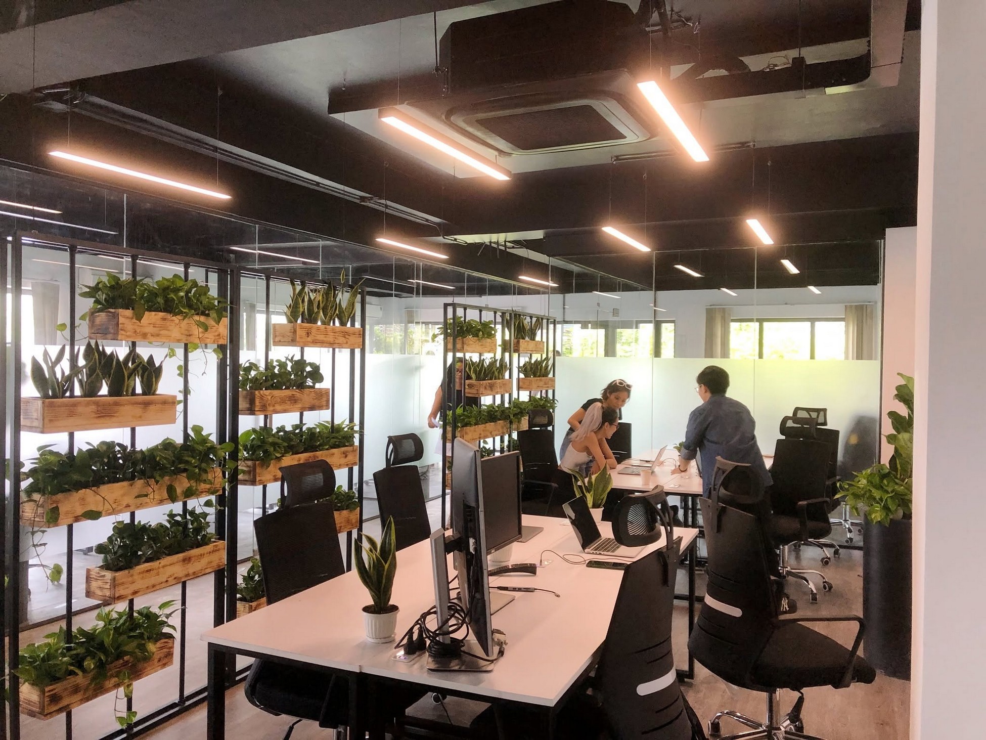 Saigon Coworking Thao Dien shared working interior