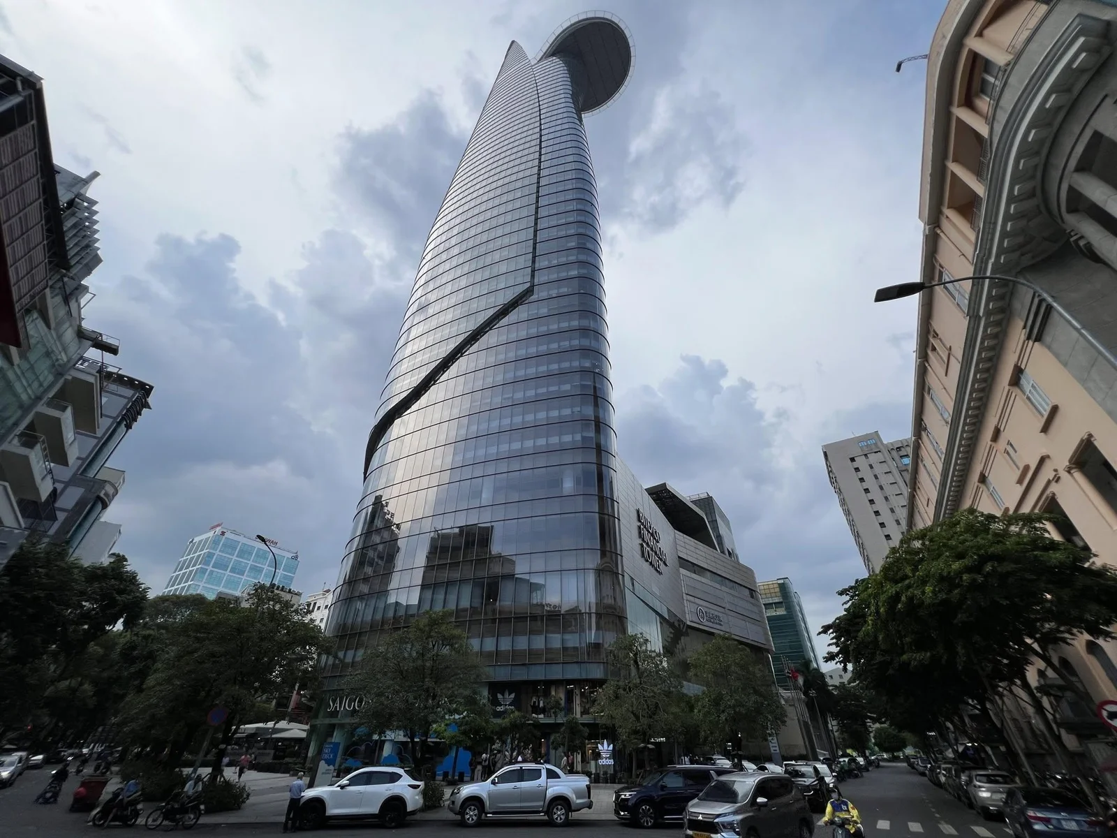 Bitexco Financial Tower in central Ho Chi Minh City