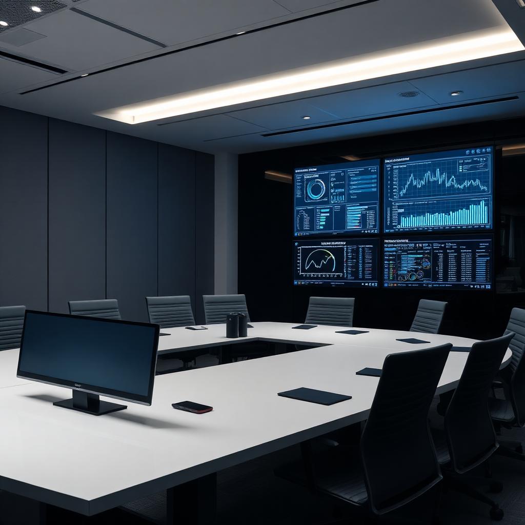 Spacious modern flexible office interior at The Sentry Ho Chi Minh City